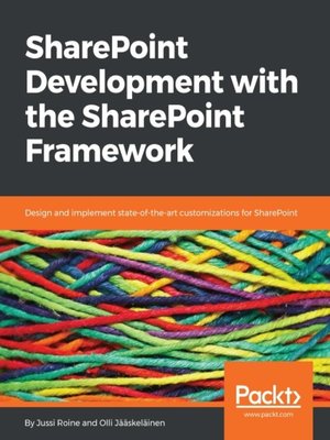 cover image of SharePoint Development with the SharePoint Framework